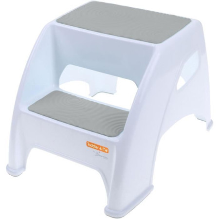 Tabouret marchepied - DREAMBABY - Toddler & Me 2 Up - Antidérapant et texturé - Jusqu