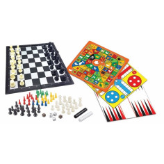 Jeux de société magnétiques  coffret 8 jeux en 1