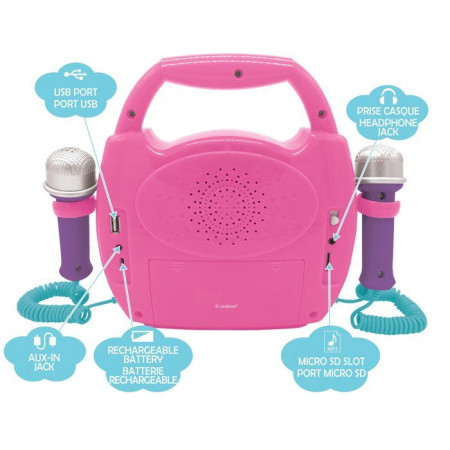  Micros et Batterie Rechargeable