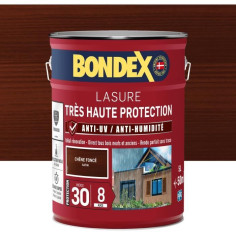 BONDEX - Lasure 8 ans - Indice 30 - Chene Foncé - Satin - 5L BONDEX - Lasure 8 ans - Indice 30 - Chene Foncé - Satin - 5L