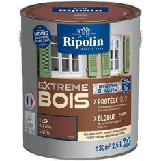 RIPOLIN PROTECTION EXTREME BOIS TECK Satin 2 RIPOLIN PROTECTION EXTREME BOIS TECK Satin 2