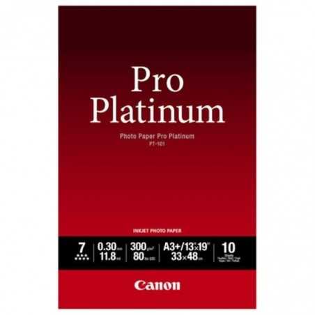 Papier photo CANON PT-101 Pro platinum 300g A3+ - 10 feuilles