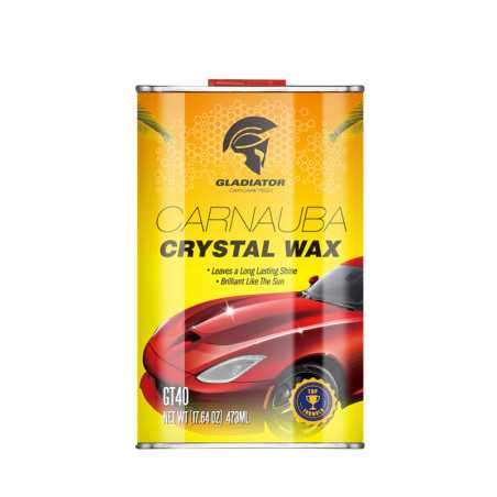 Liquide Cire Carnauba Crystal 473ml /Crystal Liquid Wax 473ml