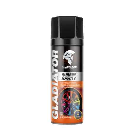 Peinture Jante Caoutchouc Noir Matte/Rubber Spray Matt Black 450ml