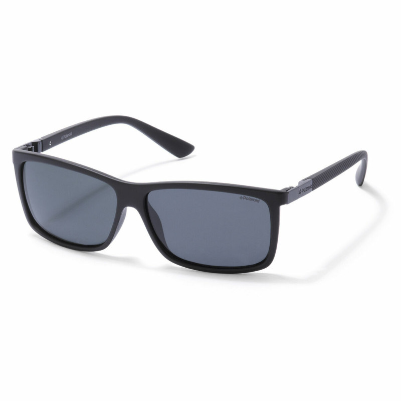 Lunettes De Soleil Polaroid Pour Homme - Verres Polarisés UV400 - Monture Marron Carrée - Occasion