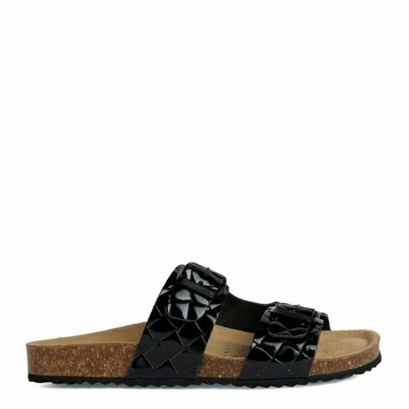 Geox D Brionia Mules Sabots Femmes - Confort Respirant Design Italien