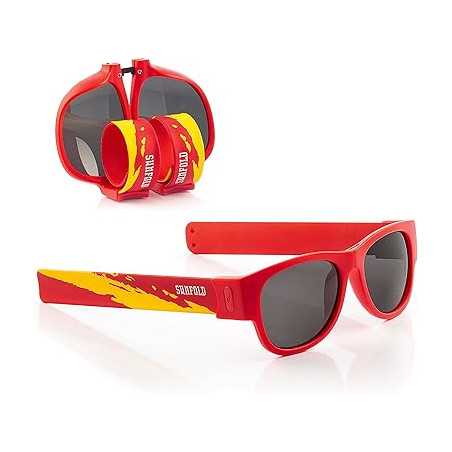Lunettes de Soleil Enveloppantes Sunfold Spain Red