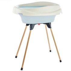 Pack plan a langer et baignoire - THERMOBABY - VASCO - Fleur Bleue - 2 en 1 Pack plan a langer et baignoire - THERMOBABY - VASCO - Fleur Bleue - 2 en 1