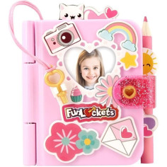 Mini Journal - KD - Funlockets - Mon Mini Journal Secret - Amuse-toi a personnaliser ton journal Mini Journal - KD - Funlockets - Mon Mini Journal Secret - Amuse-toi a personnaliser ton journal