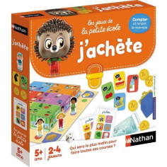 Jeu de société - NATHAN - J'achete - Jeu de courses avec 6 boutiques Jeu de société - NATHAN - J'achete - Jeu de courses avec 6 boutiques