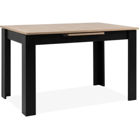 Table extensible - BIRMINGHAM - 80A - Ouverture synchonisée automatique - Chene / noi