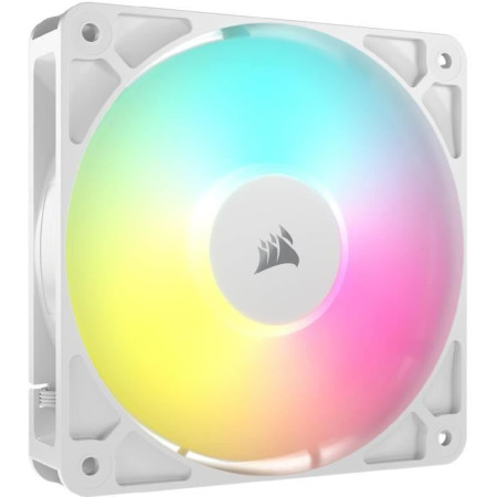 Ventilateur ARGB 120mm - CORSAIR - RS120 - Blanc - Refroidissement performant et effe