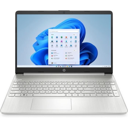 PC Portable HP 15s-eq2120nf - Windows 11 - 15,6 FHD - Ryzen 5-5500U - RAM 8Go - Stockage 256Go - AZERTY