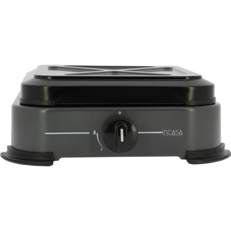 Réchaud a gaz d'extérieur 1 feu - INCASA - 016464 - 2,2 kW - Noir - Camping