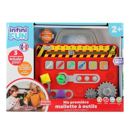 Mallette a Outils - KD - Ma Premiere Mallette a Outils - 6 activités et 3 modes de je
