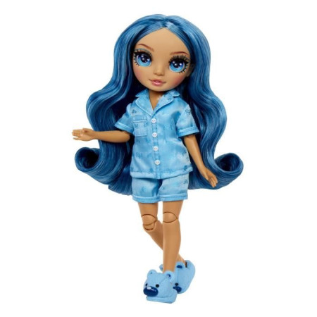 Junior High Pyjama Party -&nbsp;Poupée mannequin articulée 22 cm - Skyler (Bleue) - Nombre