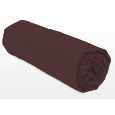 Drap-housse - LOVELY HOME - LH71599 - 160x200+25 cm - Marron Drap-housse - LOVELY HOME - LH71599 - 160x200+25 cm - Marron