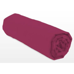 Drap-housse - LOVELY HOME - LH71614 - 180x200+25 cm - Fuchsia Drap-housse - LOVELY HOME - LH71614 - 180x200+25 cm - Fuchsia