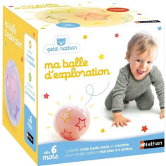 Jouet - NATHAN - Balle d'exploration - Motricité pour bébés