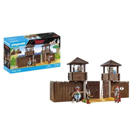 PLAYMOBIL 71542 Camp des Romains, Astérix, Personnages de la BD, 181 pieces, Des 5 ans