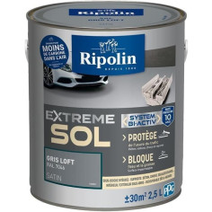 Peinture sol haute résistance satin gris loft 2 Peinture sol haute résistance satin gris loft 2