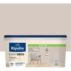 RIPOLIN ESPRIT DECO MULTI SUPPORTS CAFÉ AU LAIT satin 2
