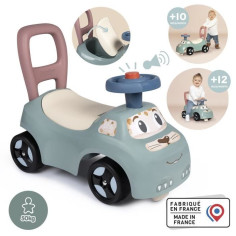 Little Smoby - Porteur Auto - Coffre sous la selle + siege - Klaxon - A partir de 10