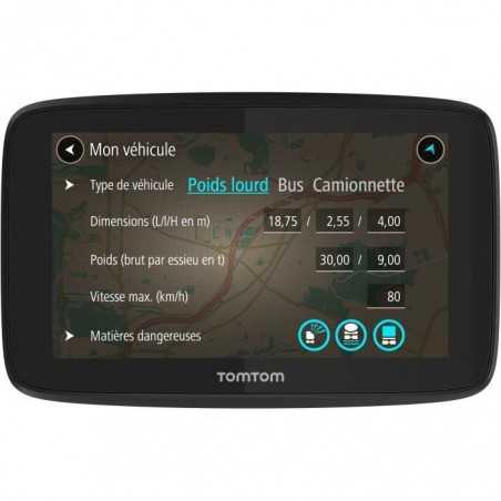 TomTom - GO Professional 520 - GPS Poid Lourd, Bus et voiture - 5 pouces - Carte Europe