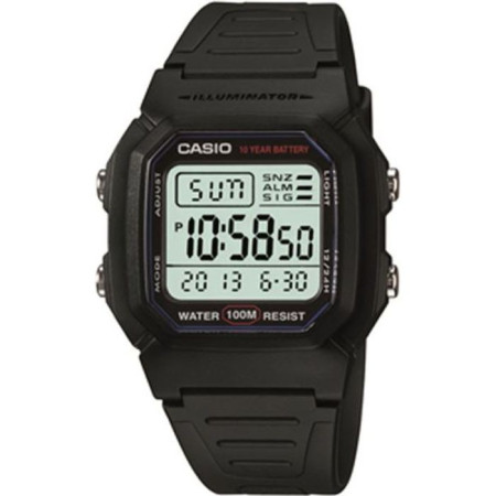 CASIO Montre Quartz Chronographe W800H1AVES Homme