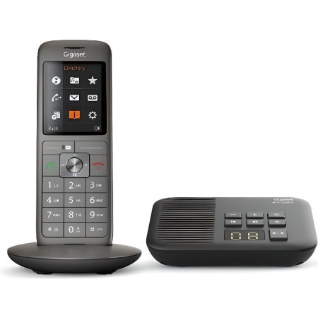 GIGASET Téléphone Fixe CL 660 A Anthracite
