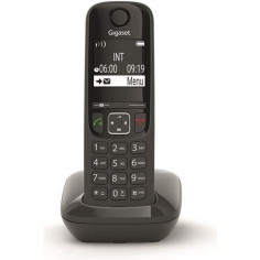 GIGASET Téléphone Fixe AS690 Noir GIGASET Téléphone Fixe AS690 Noir