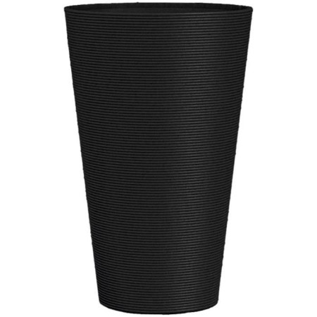 Pot de fleurs haut - GARDEN ID - Green Care Sense Haut Noir-Anthr. - 55 cm - Garanti