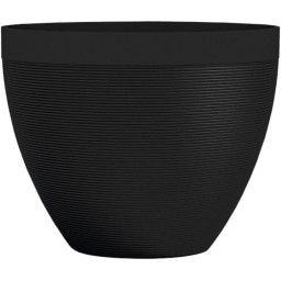 Pot de fleurs - GARDEN ID - Green Care Impact Noir-Anth - 40 x 31 cm - Garanti 10ans