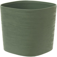 Pot avec réserve d'eau - GARDEN ID Respect - Vert-de-gris 20 x 20 cm - 100% déchets m Pot avec réserve d'eau - GARDEN ID Respect - Vert-de-gris 20 x 20 cm - 100% déchets m