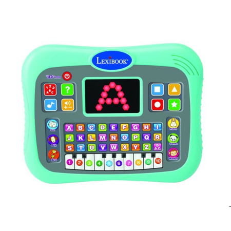 Tablette éducative bilingue parlante ABC avec touches tactiles et écran LED pour illu