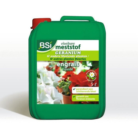 Engrais minéral liquide pour les especes de Buis - Oligo - Elémentss solubles dans l'eau - 5L - BSI