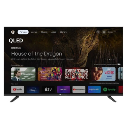 TV QLED - CONTINENTAL EDISON - CELED43SGQLD24B6 - 43'' (109 cm) - QLED UHD 4K 3840x21