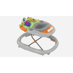 Trotteur Walky Talky Grey - Sons et Lumieres - 4 roues - 6 freins - CHICCO Trotteur Walky Talky Grey - Sons et Lumieres - 4 roues - 6 freins - CHICCO
