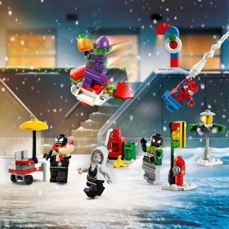 Calendrier De L'Avent Marvel 2024 - 24 Surprises Spiderman & Avengers | Jouets Et Fournitures