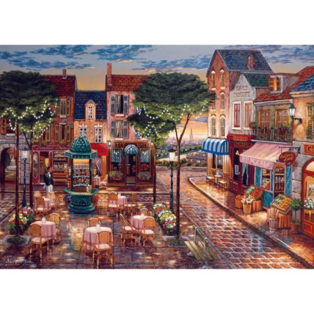 Puzzle 1000 pieces Paris en peinture