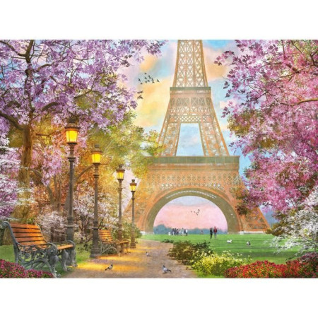 Puzzle 1500 pieces Amour a Paris