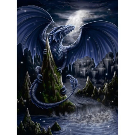 Ravensburger - Puzzle 1500 pieces - Le dragon bleu - Adultes & enfants des 14 ans - P