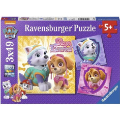 PAT' PATROUILLE Puzzles 3x49 pieces - Charmantes chiennes - Ravensburger - Enfant des 5 ans PAT' PATROUILLE Puzzles 3x49 pieces - Charmantes chiennes - Ravensburger - Enfant des 5 ans
