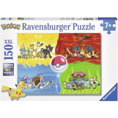 Puzzle Pokémon 150 pieces XXL - Différents types de Pokémon - Ravensburger Puzzle Pokémon 150 pieces XXL - Différents types de Pokémon - Ravensburger