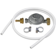 Kit Butane avec détendeur + Tube + Collier NF - ROUSSEAU Kit Butane avec détendeur + Tube + Collier NF - ROUSSEAU