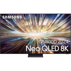 TV Neo QLED Samsung 65QN800D - TV Mini LED 65 (165 cm) - 8K 7680x4320 - 100Hz - HDR - Smart TV - Gaming HUB - 4xHDMI - WiFi