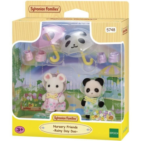 Le duo des bébés en habits de pluie - Sylvanian Families - 5748