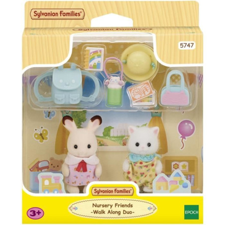 Le duo des bébés en promenade - Sylvanian Families - 5747