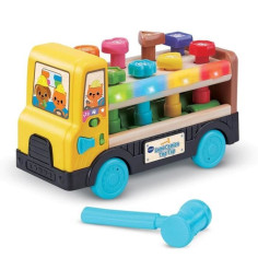 VTECH LUMI CAMION TAP TAP (JOUET AVEC PARTIE BOIS CERTIFIE FSC) VTECH LUMI CAMION TAP TAP (JOUET AVEC PARTIE BOIS CERTIFIE FSC)