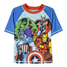 T-Shirt de Bain The Avengers Bleu T-Shirt de Bain The Avengers Bleu
